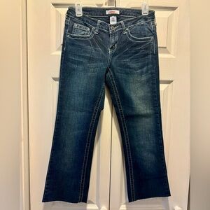 Bongo authentic Black Lace Detailed jeans Sz:7